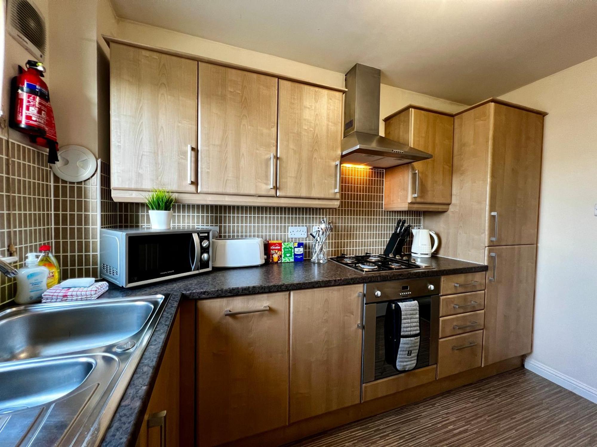 דירות גלאזגו Stylish Modern Flat With Juliet Balcony & Parking מראה חיצוני תמונה
