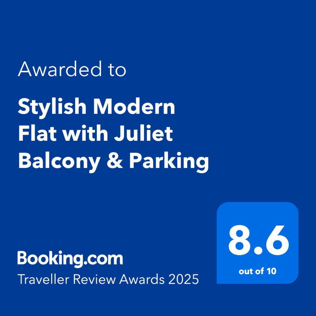דירות גלאזגו Stylish Modern Flat With Juliet Balcony & Parking מראה חיצוני תמונה